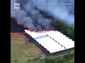 cnn news lava flow evaporates hawaiils largest freshwater lake within hours