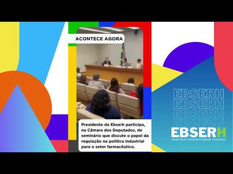 Presidente da Ebserh participa de seminário do setor farmacêutico