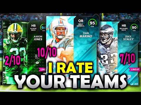 I RATE YOUR TEAMS EP. 7 - Madden 22 Ultimate Team