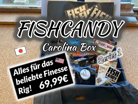 FISHCANDY - Carolina Box unboxing! Ich zeig euch das Free, Texas und Carolina Rig!