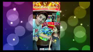 LUNA DIVERSO NO SHOPPING com o PAPAI