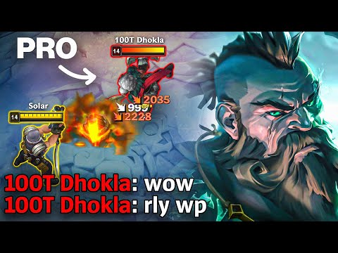 RANK 1 GANGPLANK VS PRO TOP LANER