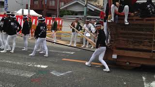 泉州地車祭り　パート110 2025 マメからの提供動画　熊取町パレード