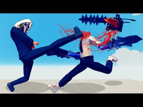 VIOLENCE FIEND (chainsaw man) vs EVERY UNIT | TABS - Totally Accurate Battle Simulator
