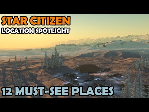 12 Must-See Places to Visit in Star Citizen | Star Citizen 3.13 4K Cinematic Video