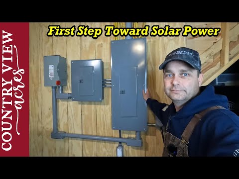 Installing an Off Grid Panel and Transfer Switch.   Discovered a problem with our EcoFlow Delta Pros