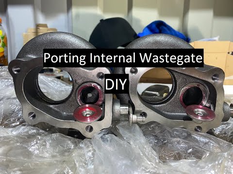 How to port your Internal Wastegate (Garrett GT25/GT28)