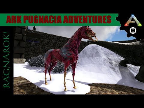 ARK Pugnacia Ragnarok Adventures - New Hell Horse Tamed!