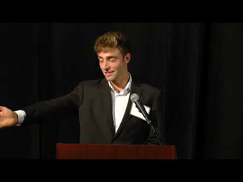 2022 Endowment Dinner: Andres Martin (Men's Tennis)