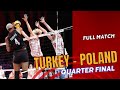 Turkey - Poland  |  Quarter Final  |  FULL MATCH  |  Eurovolley 2023