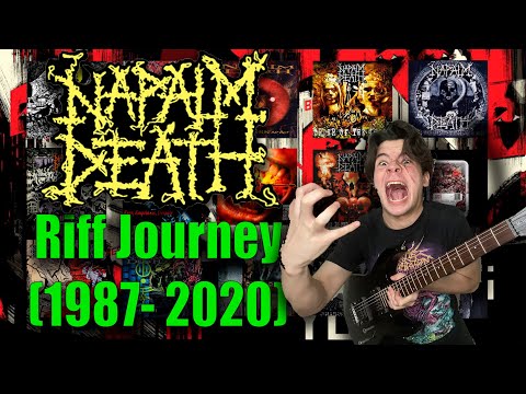 NAPALM DEATH Riff Journey (1987 - 2020 Guitar Riff Compilation)
