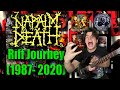 NAPALM DEATH Riff Journey (1987 - 2020 Guitar Riff Compilation)
