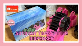 AUTO-CUT TAPE CUTTER DISPENSER ALL IN ONE HINDI MO NA KAILANGAN MAG-GUPIT PA MADALI GAMITIN