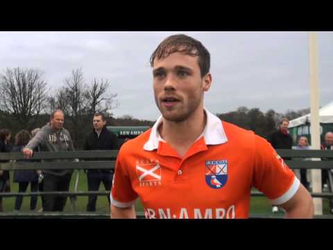 Reactie Roel Bovendeert na overwinning Bloemendaal op Amsterdam