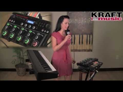 Kraft Music - Angela Sheik performs "Amazing Grace" on a Boss RC-505 Loop Station