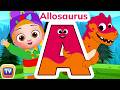 ABC Dinosaurs With Phonics Baby Taku S World ChuChu TV Nursery Rhymes Toddler Learning Videos
