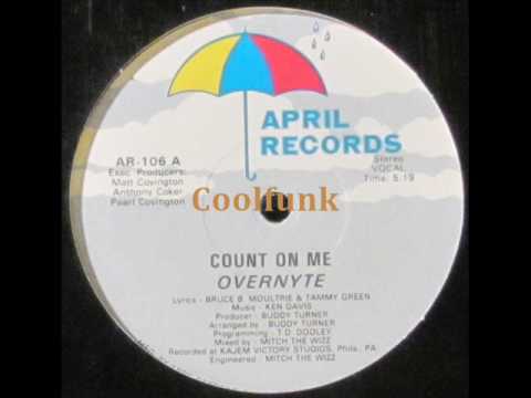 Overnyte - Count On Me (12" Boogie Modern-Soul 1984)