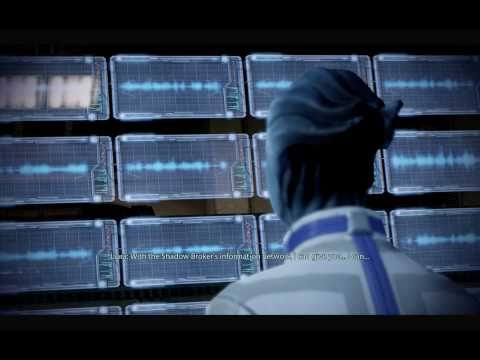 "Mass Effect 2", HD walkthrough on Insanity, Part 22 - Lair of the Shadow Broker (DLC), 3/4