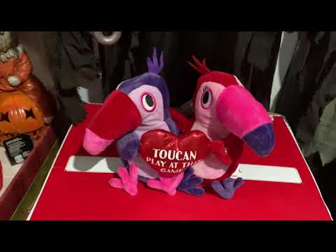 (NEW FOR 2021) Gemmy 2021 Animated Valentines Day Singing Toucan Duo