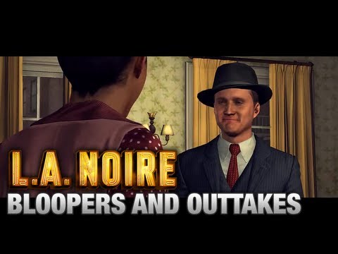 LA Noire Bloopers and Outtakes - YouTube