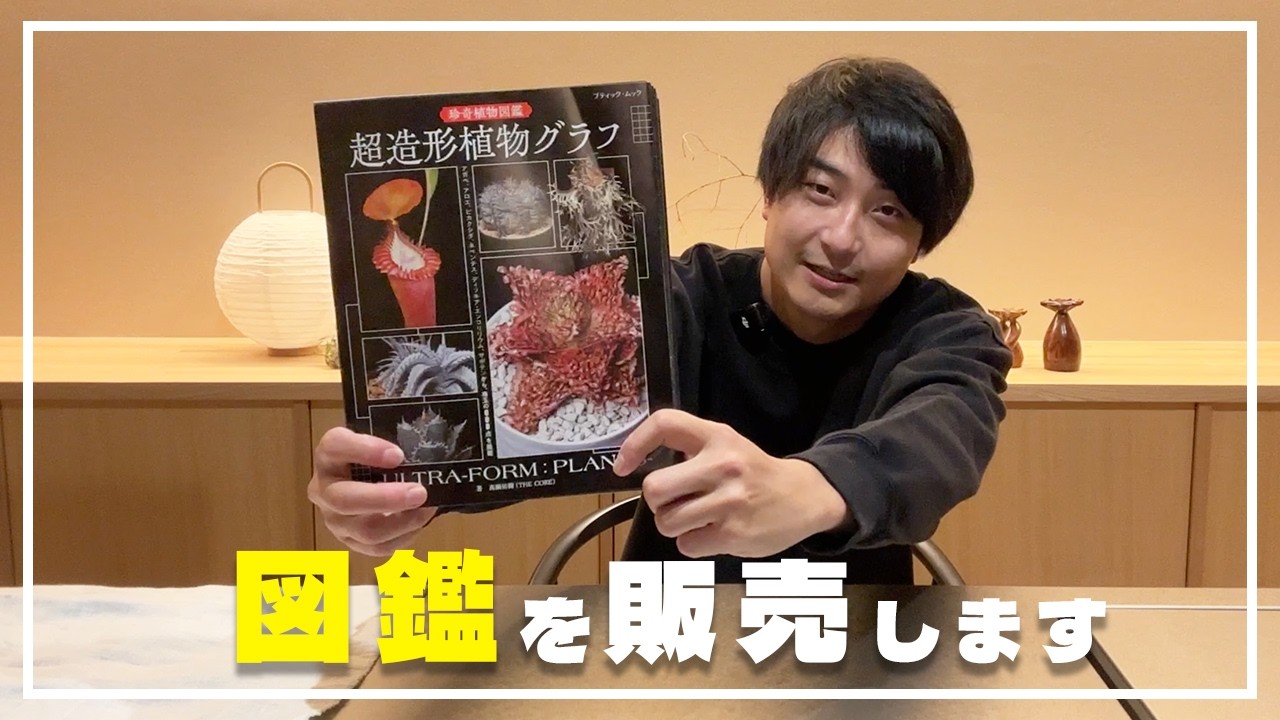 僕が作った珍奇植物図鑑「超造形植物グラフ」、ついに出ます。
