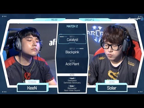 [2018 GSL Season 2] Code S Ro.32 Group C Match2 KeeN vs Solar
