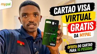 Como ganhar 10 cartões visa da MyPal gratuitamente?