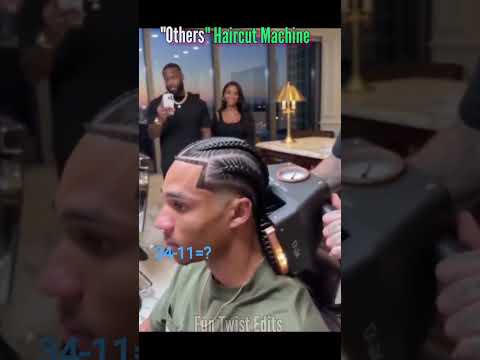 Wait, a machine can actually cut your hair perfectly?#futuretech#hairhacks#autohaircut