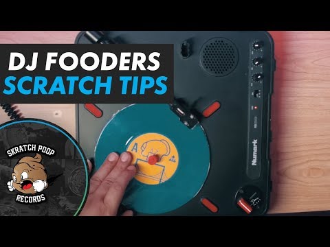 Dj Fooders Scratch Tips - Numark pt-01 Scratch Tips and Tricks