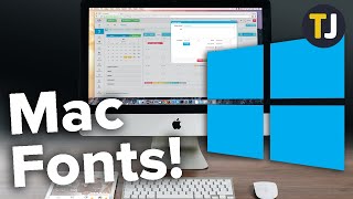 How to Get Mac Fonts Working on Windows!