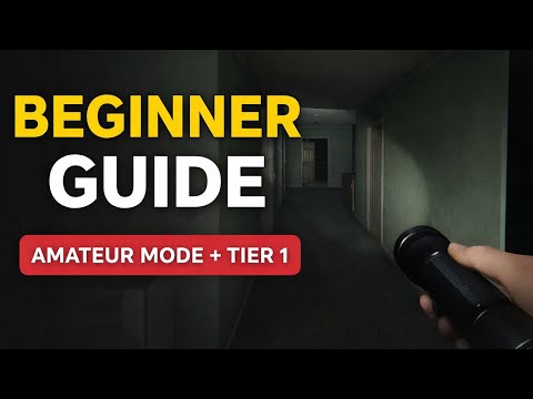 Phasmophobia Beginner Guide | Amateur Difficulty with Tier 1 Equipment