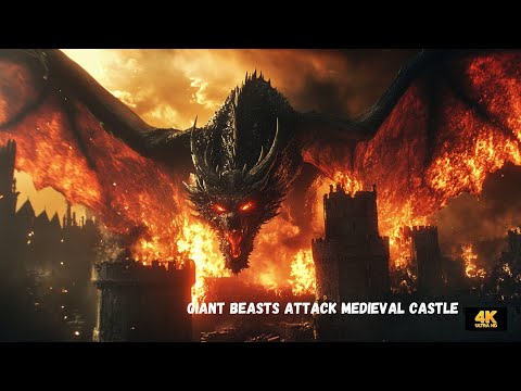 Epic Giant Beast Siege on Medieval Castle!