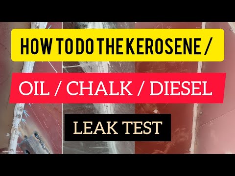 Kiểm tra rò rỉ dầu hỏa / Kiểm tra phấn dầu / Thâm nhập ... Trailer