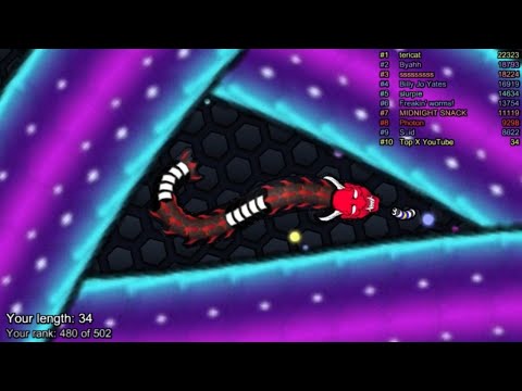 Slither.io A.I. New Epic Skin Slitherio Best Gameplay - Demon Skin - Slither.io Vip - World Record