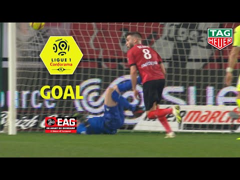 Goal Lucas DEAUX (90' +2) / EA Guingamp - Angers SCO (1-0) (EAG-SCO) / 2018-19