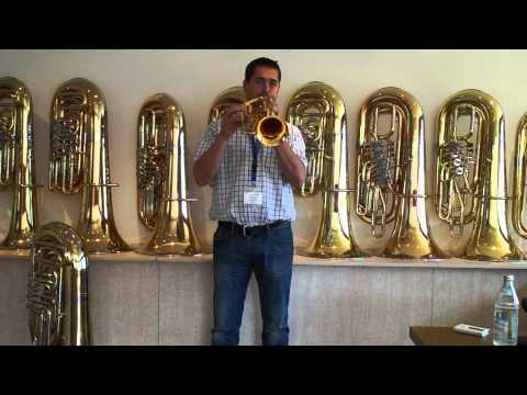 Günther Reisegger (bei Miraphone) spielt "The Power of Love" von Jennifer Rush