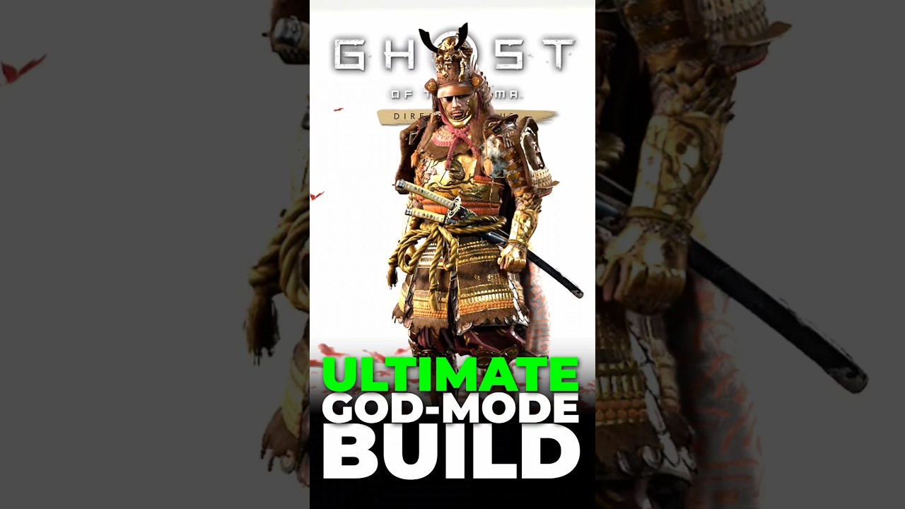 The Ultimate IMMORTALITY Build for Ghost of Tsushima #ghostoftsushimabestbuild