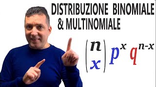 Distribuzione binomiale (Bernoulli) e distribuzione multinomiale
