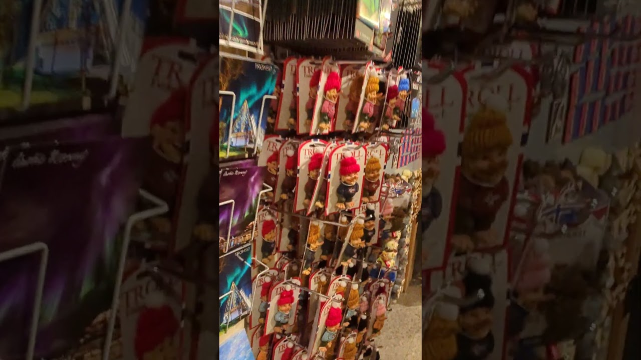 #souvenir #trolls #travel #souvenirs #souvenirshop #fridgemagnets #magnet #europe #shopping #tromsø