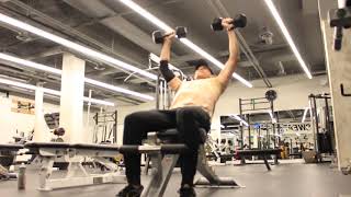 Chest DB Incline Bench