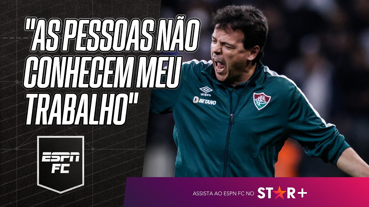 FERNANDO DINIZ FAZ FORTE DESABAFO EM EXCLUSIVA NO ESPN FC: "ÀS VEZES PASSAM DO LIMITE"
