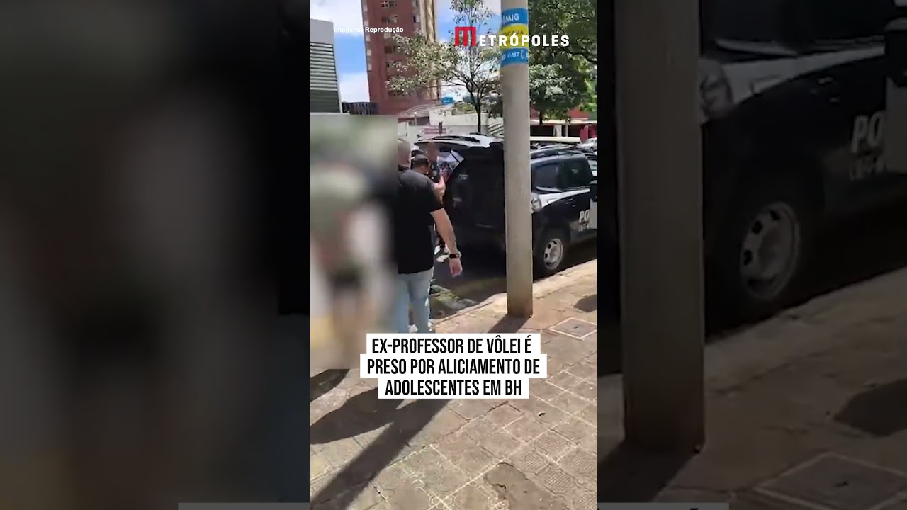 Ex-professor de vôlei é preso por aliciamento de adolescentes em BH