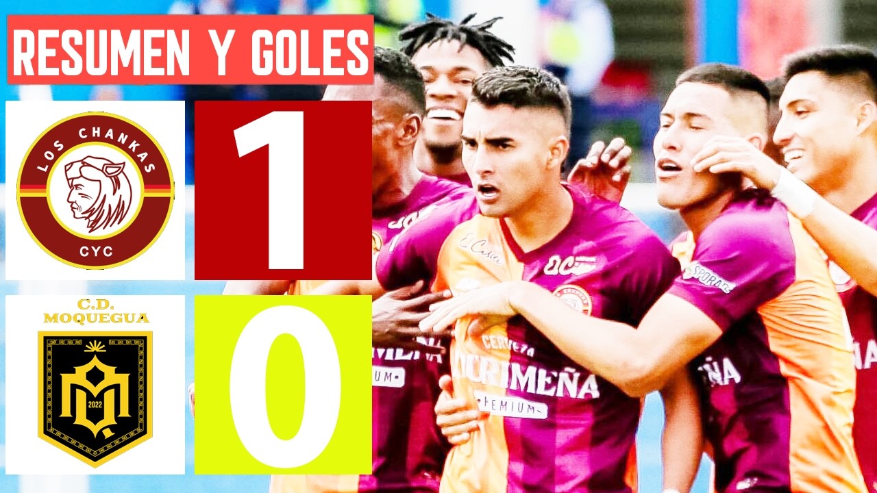 Los Chankas vs CD Moquegua 1-0 Resumen Y Goles COMPLETO 🔥 Liga 1 2026 HD