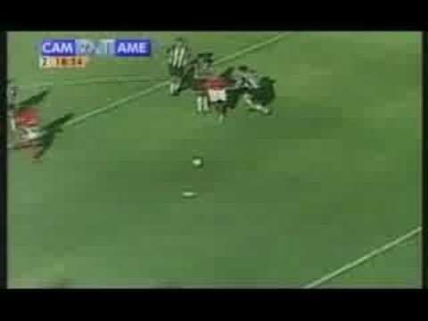 Gols do jogo 　America　1 x 0　Santos(12/01/1997)