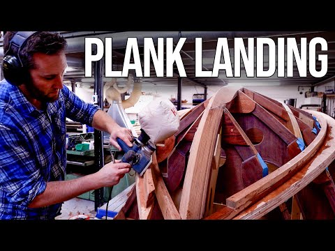 Making The Chine Landings For Bottom Planking | Building Temptress Ep34