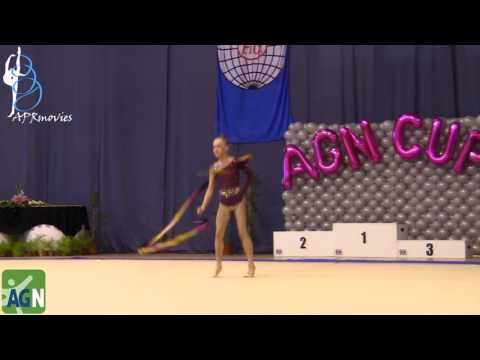 Khrystyna Pohranychina - Ukraine (UKR) - Fita (Ribbon) - Junior - AGN Cup 2017