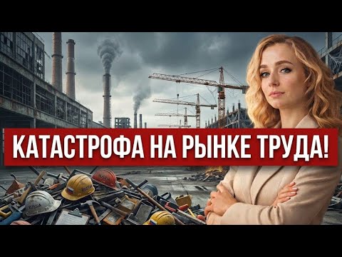 Работа исчезает на глазах! Рынок труда рушится!