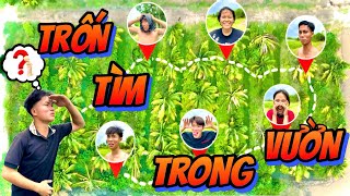 Anh Ba Phai | Thử Thách Trốn Tìm Trong Vườn Mùa Nước Lũ