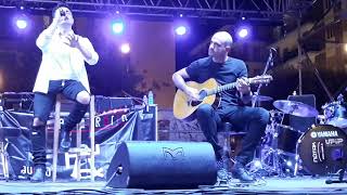 Virginio notte bianca Salerno 07/07/2018 canta Semplifica