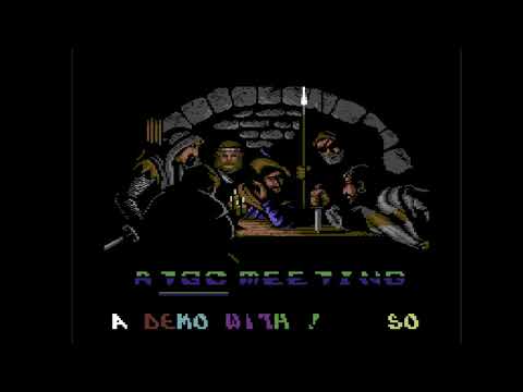 C64 One File Demo : 1987 A Meeting by The Golden Circle
